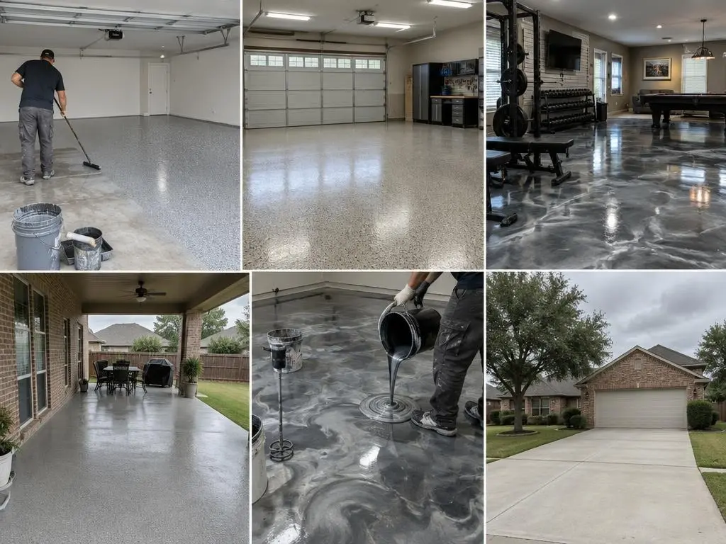 Metallic Epoxy Floors in Arlington, TX